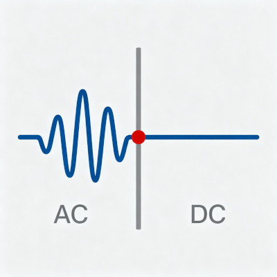 AC/DC для выбора кулачкового переключателя по роду тока, постоянный и переменный ток