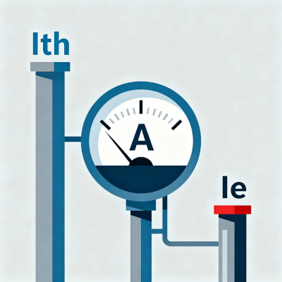 Тепловой и рабочий ток Ith и Ie для расчета номинала кулачкового переключателя